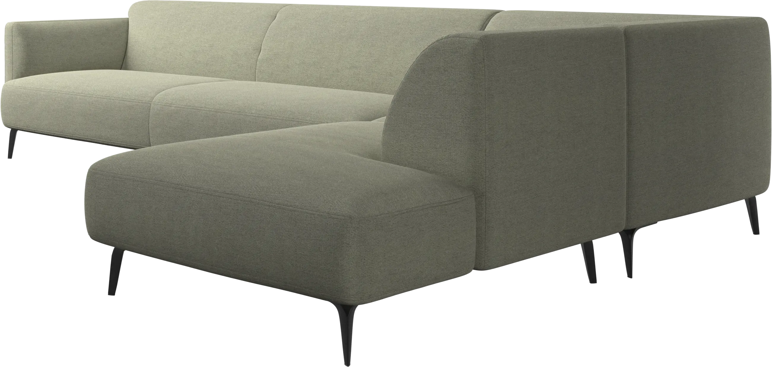 Modena corner sofa with lounging unit | BoConcept